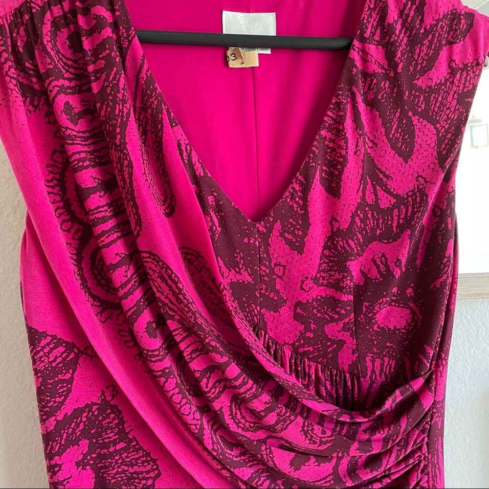 Donna Morgan MIDI Sash dress - Picture 3 of 12